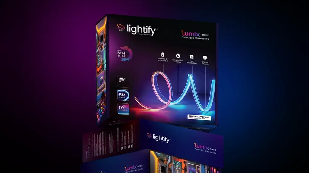 Lightify — brand work by Clunk
